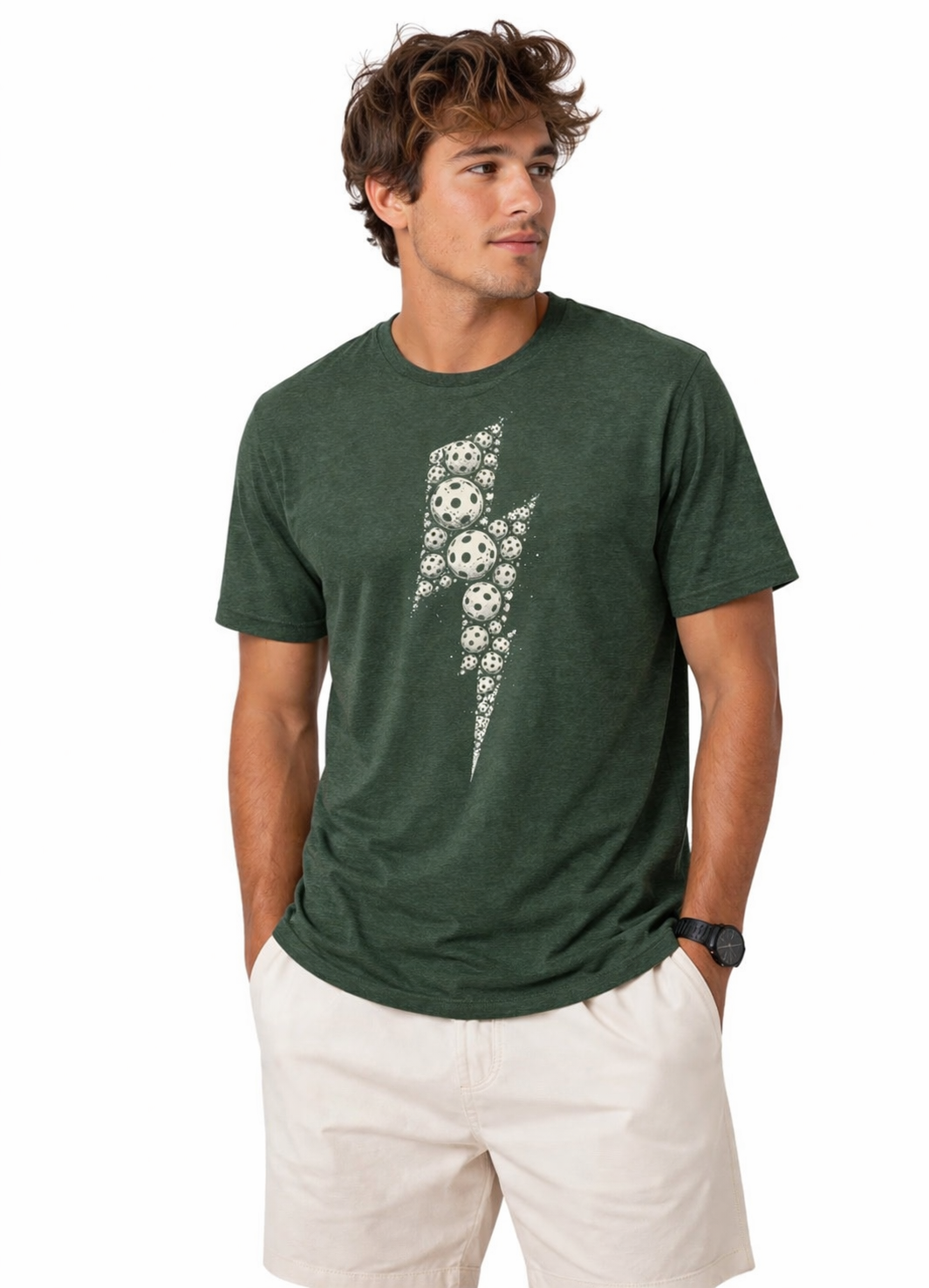 Lightning Bolt Pickleball T-Shirt