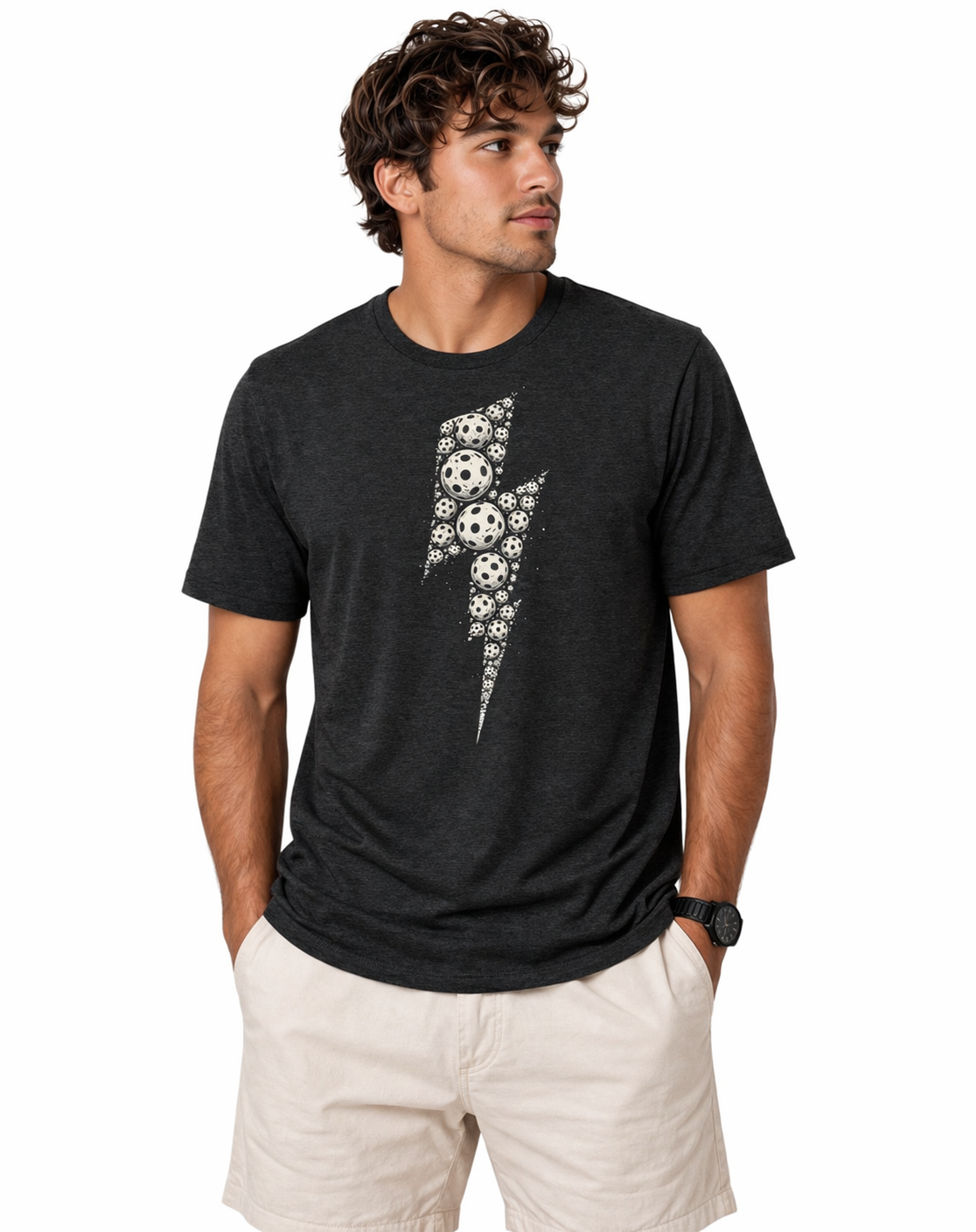 Lightning Bolt Pickleball T-Shirt