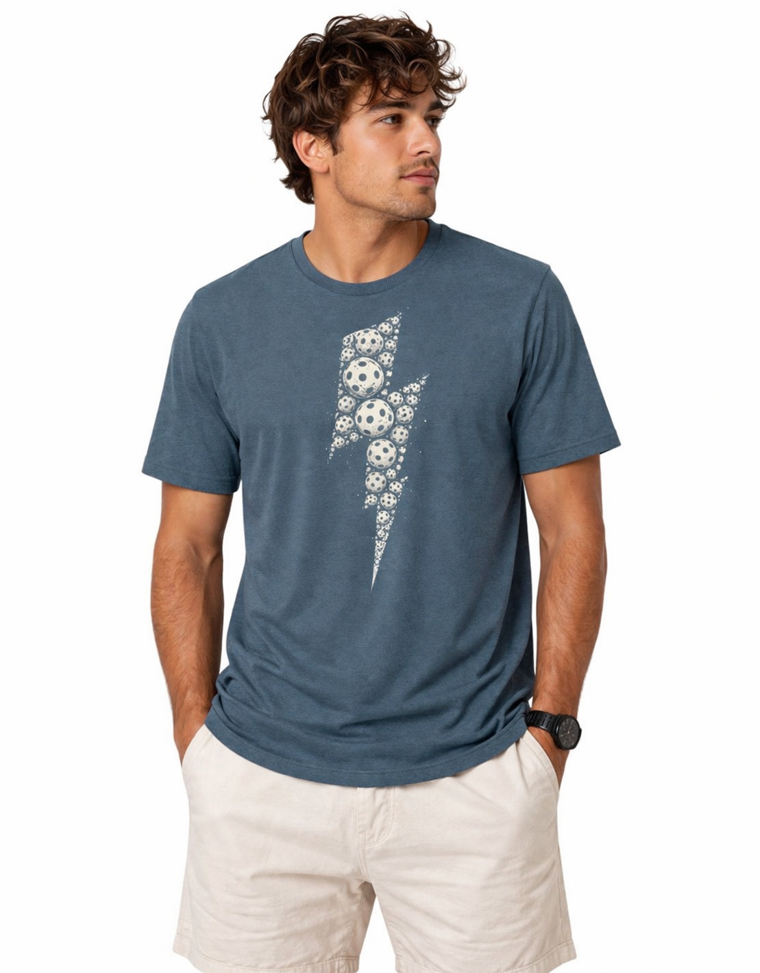 Lightning Bolt Pickleball T-Shirt